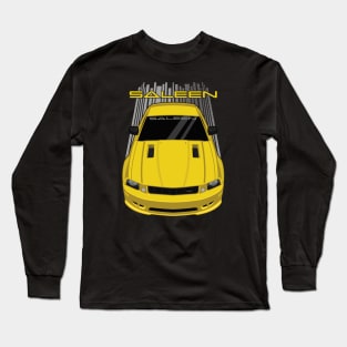 Ford Mustang Saleen 2005-2009 - Yellow Long Sleeve T-Shirt